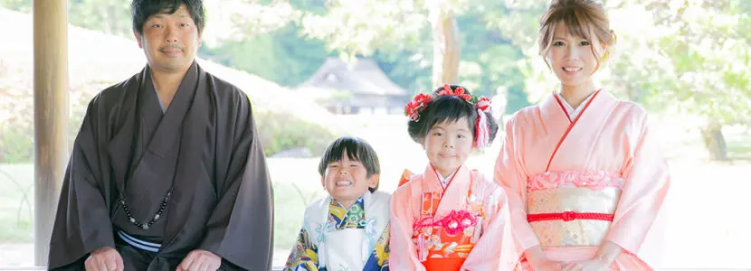 家族みんなでの着物姿!今しか残せない1枚が残せました!