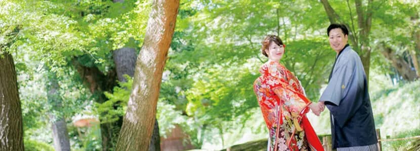 季節ごとで見られる景色が本当に素敵!フォトウェディングにもおすすめ!